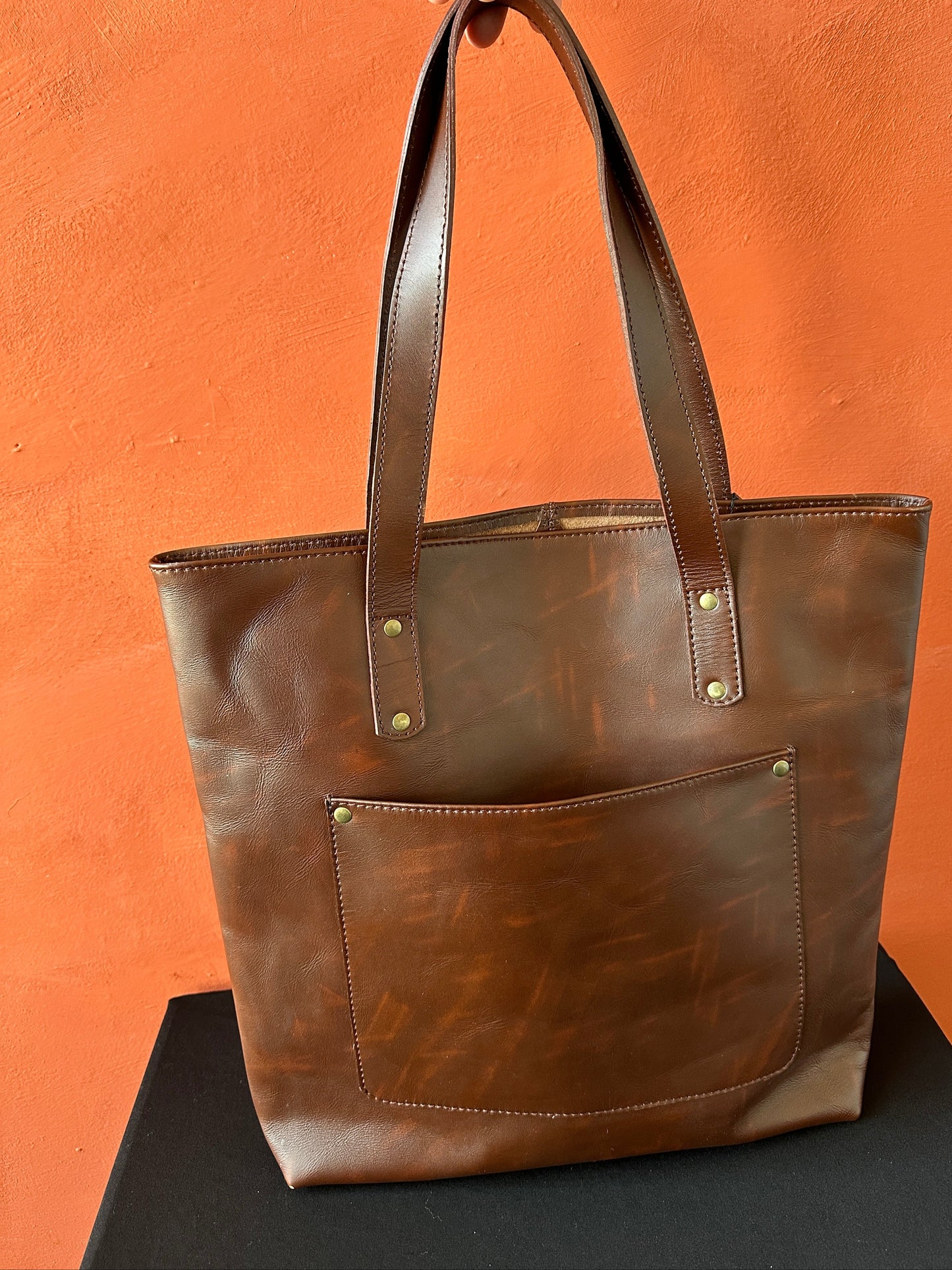 Daily Leather Tote