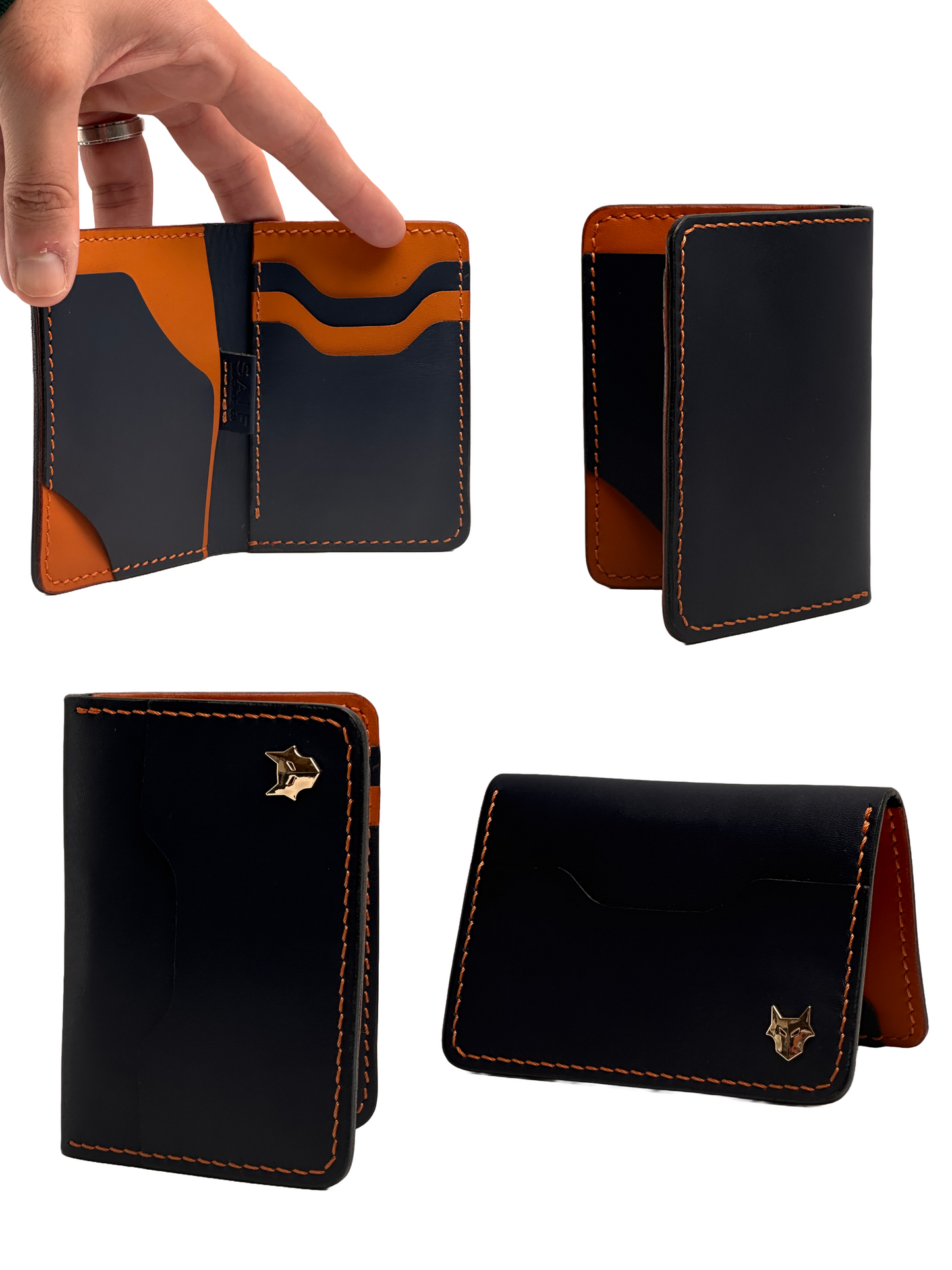 The Modern Vertical Leather Wallet