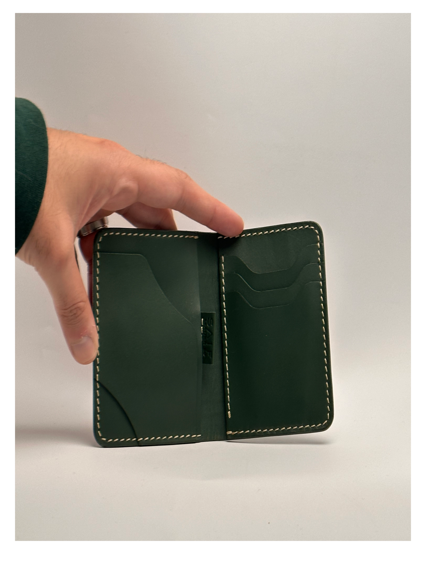 The Modern Vertical Leather Wallet