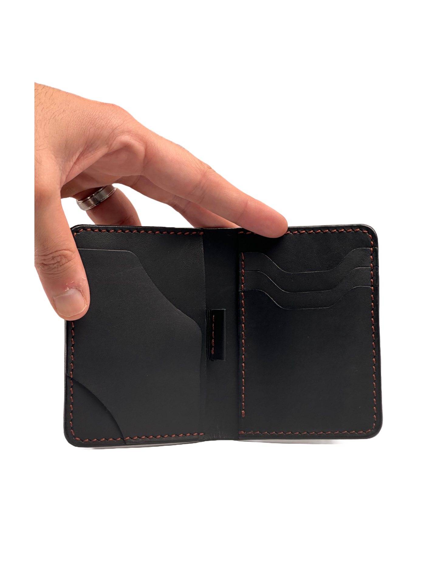 The Modern Vertical Leather Wallet