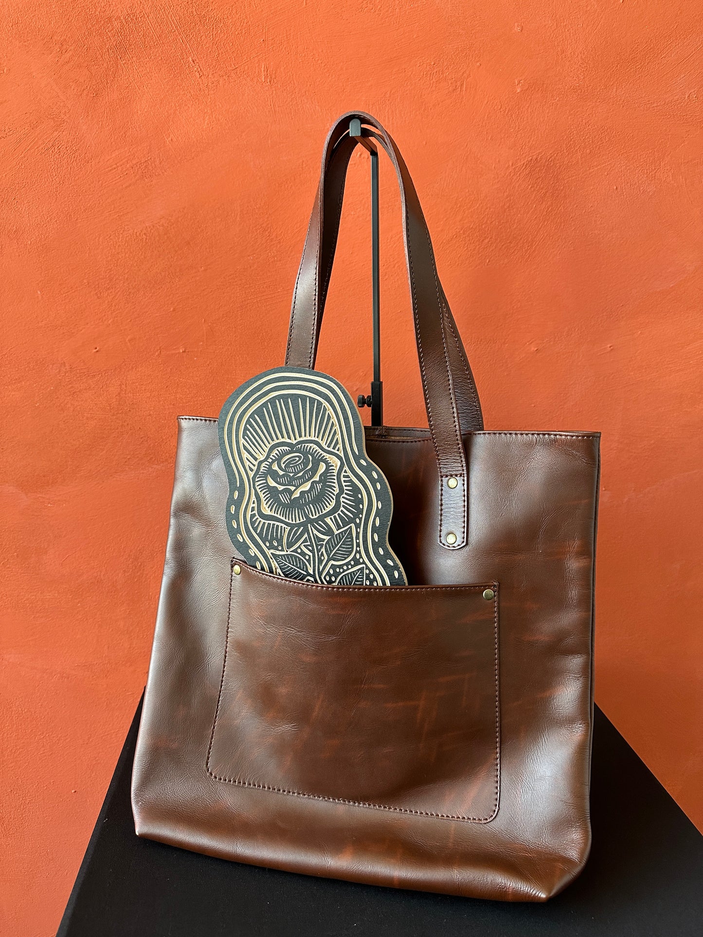 Daily Leather Tote