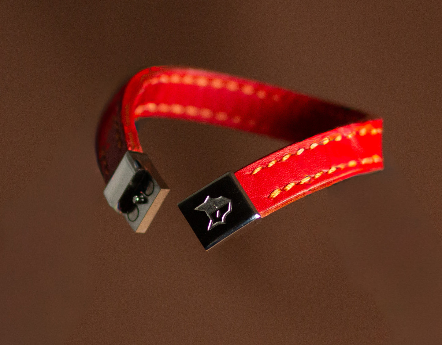 Magnetic Clasp Leather Bracelet