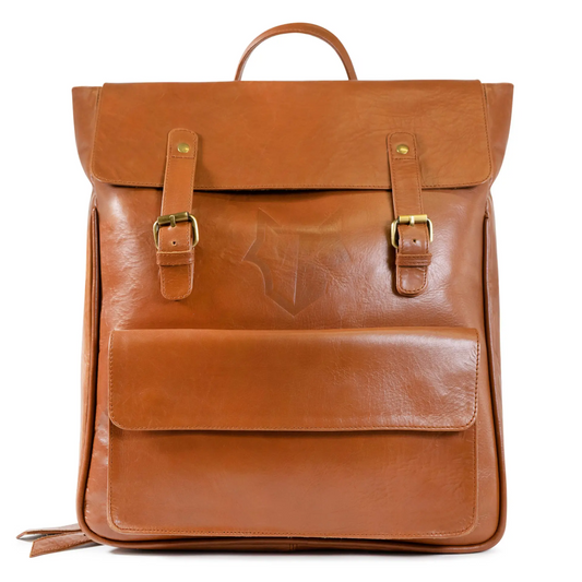 Leather Knapsack