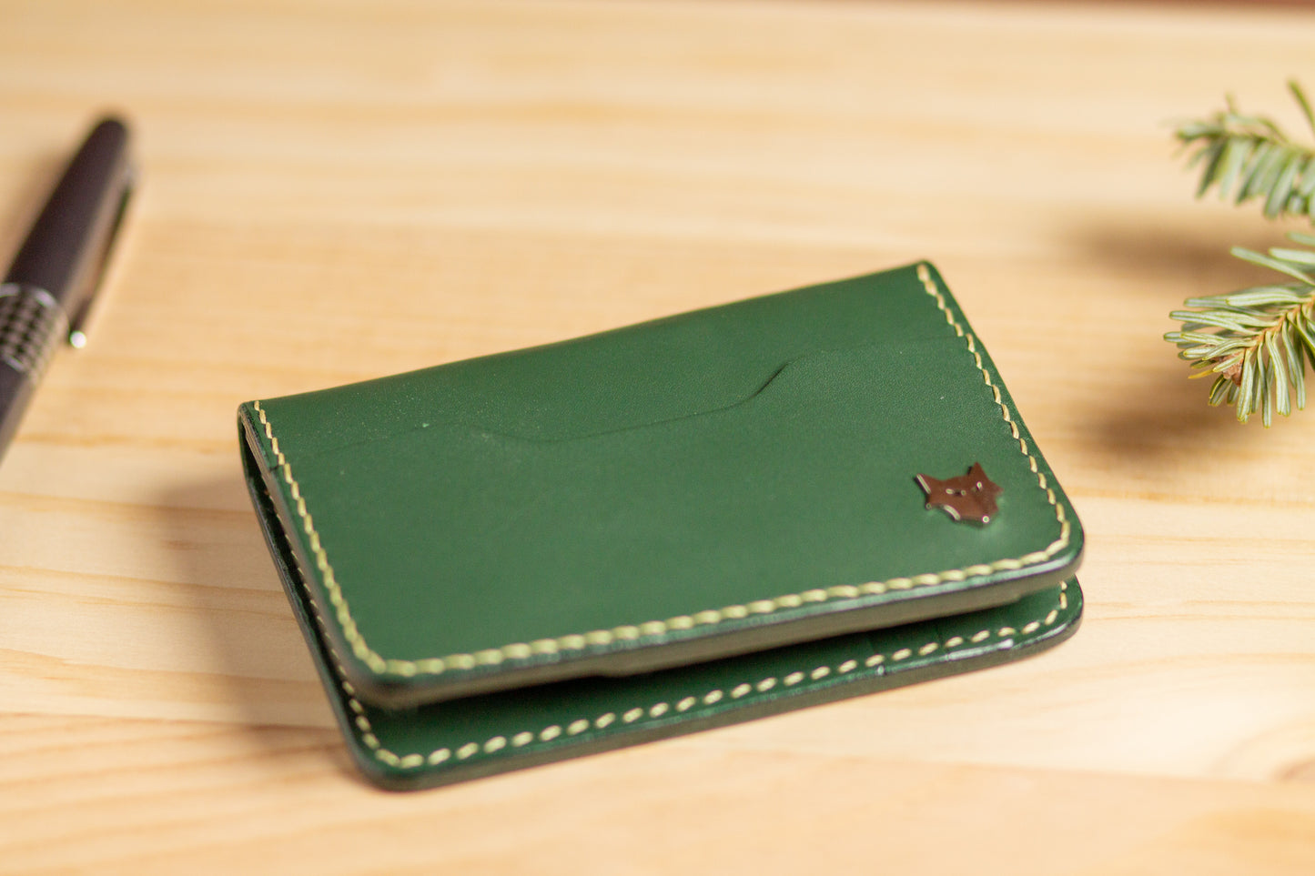The Modern Vertical Leather Wallet
