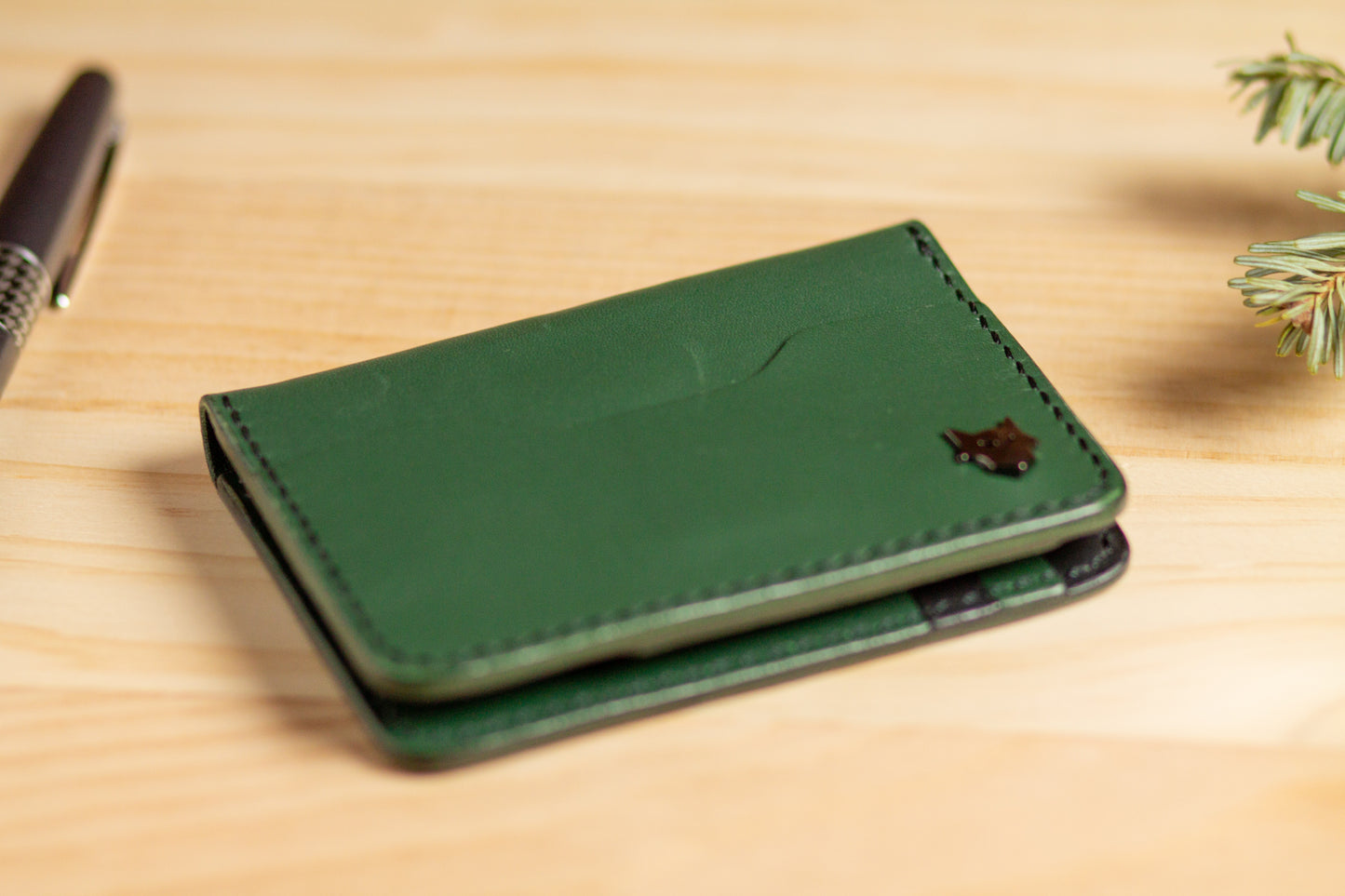 The Modern Vertical Leather Wallet