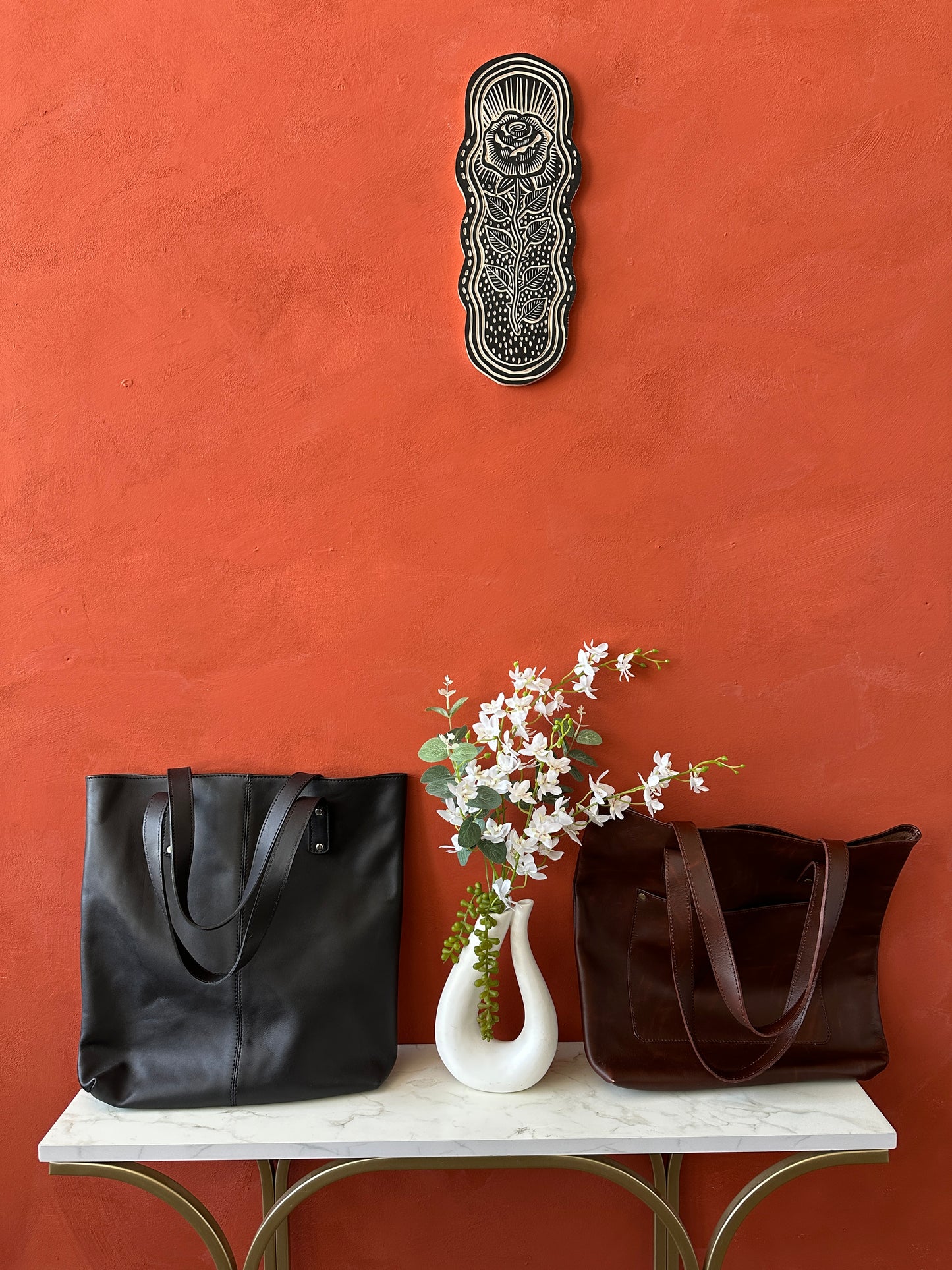 Daily Leather Tote