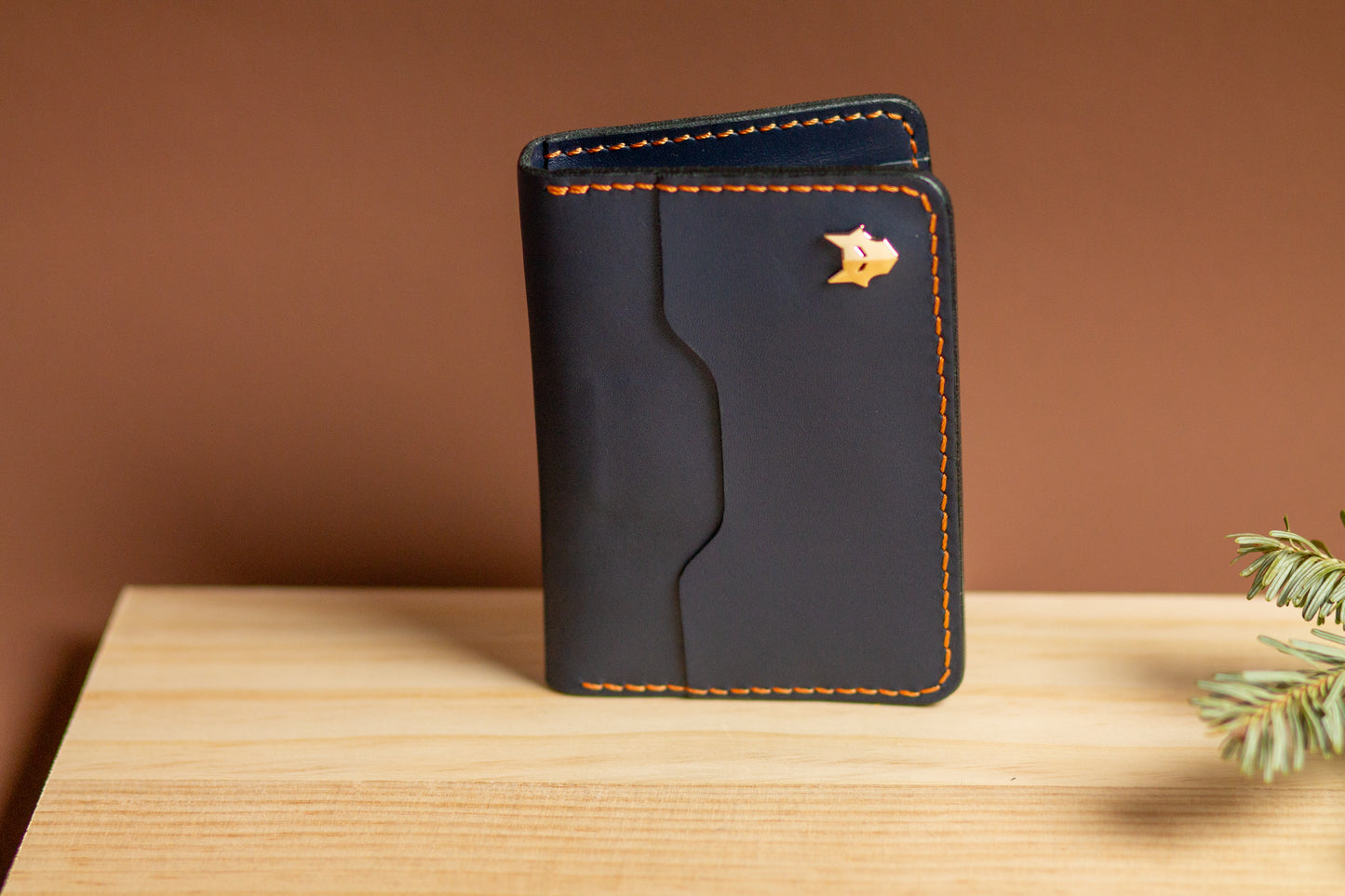 The Modern Vertical Leather Wallet