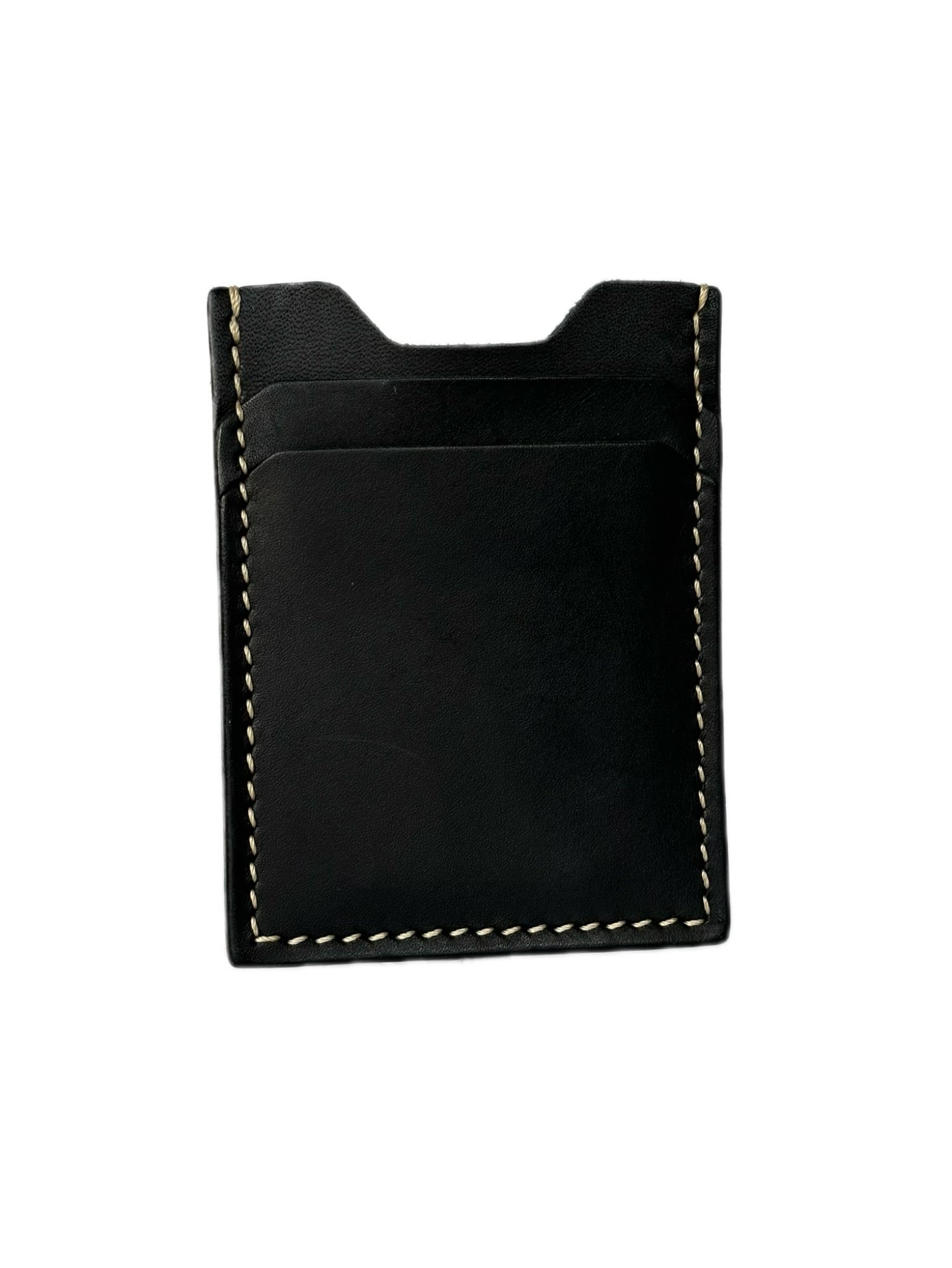 Secure Money Clip Wallet  Genuine Leather, 4 Card Slots | Saif Leather Co