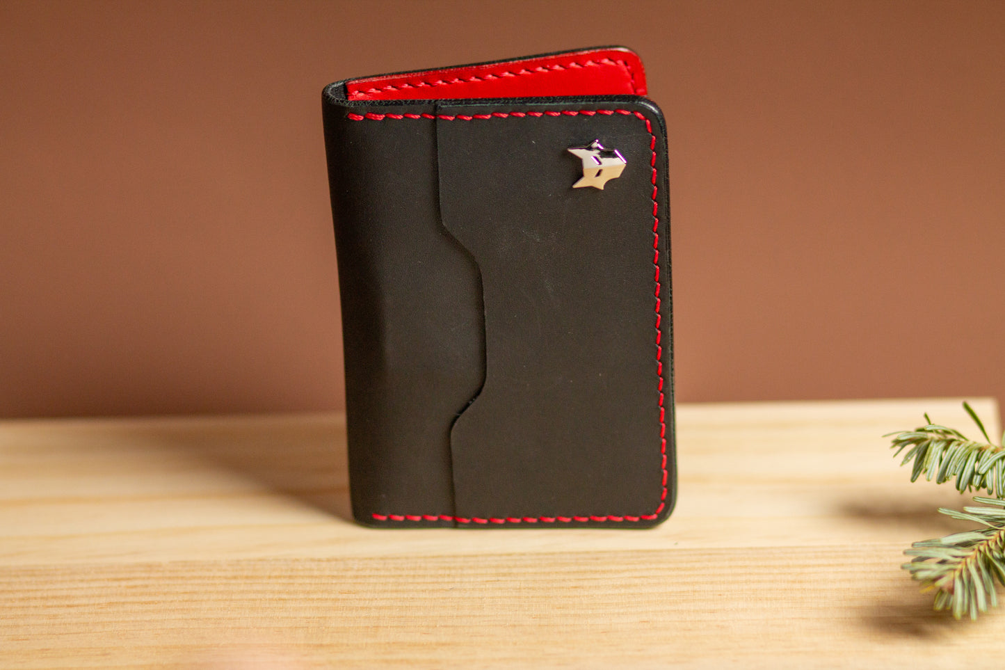 The Modern Vertical Leather Wallet