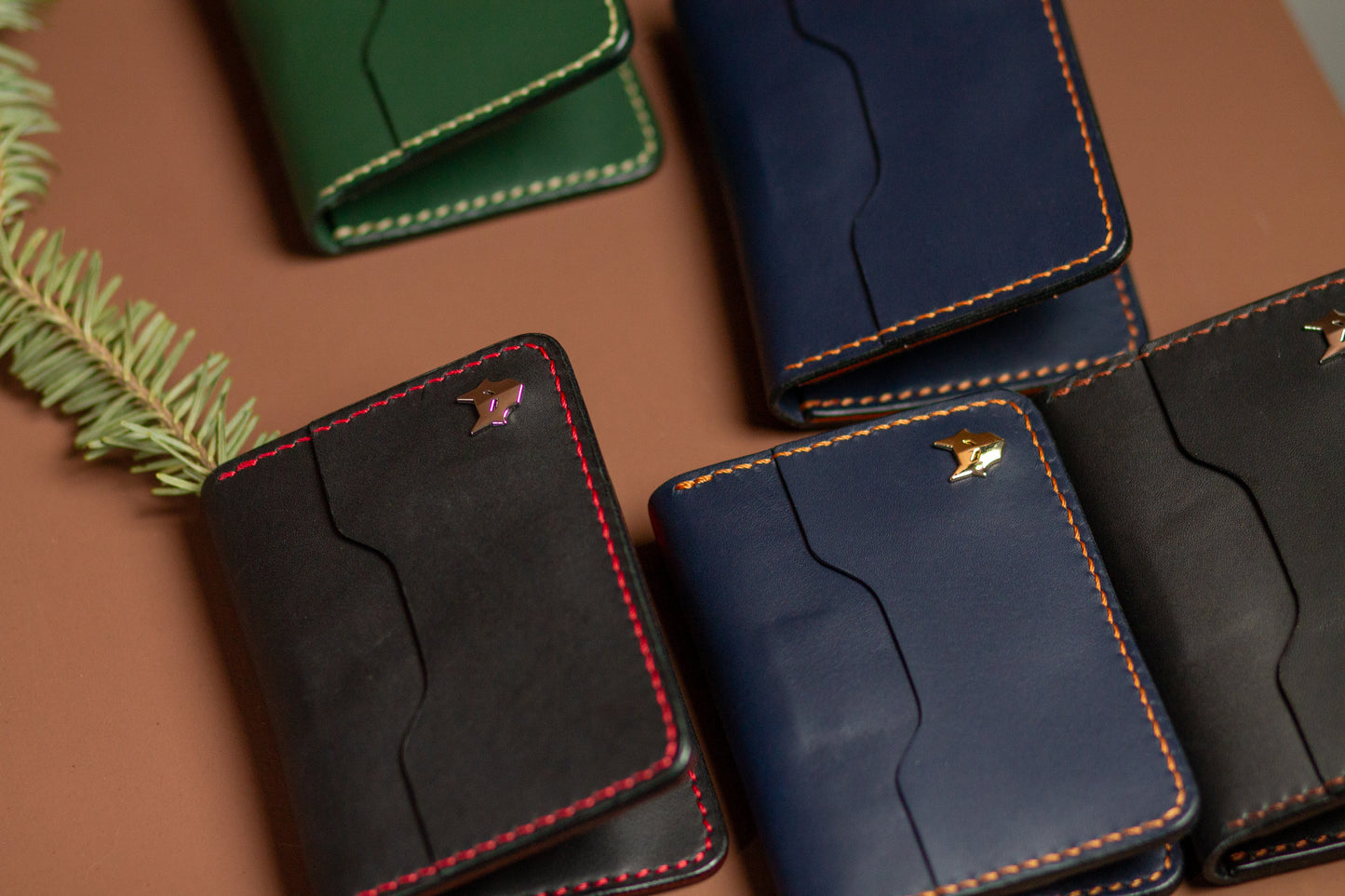 The Modern Vertical Leather Wallet
