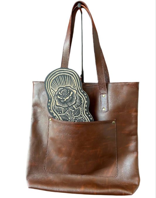Daily Leather Tote