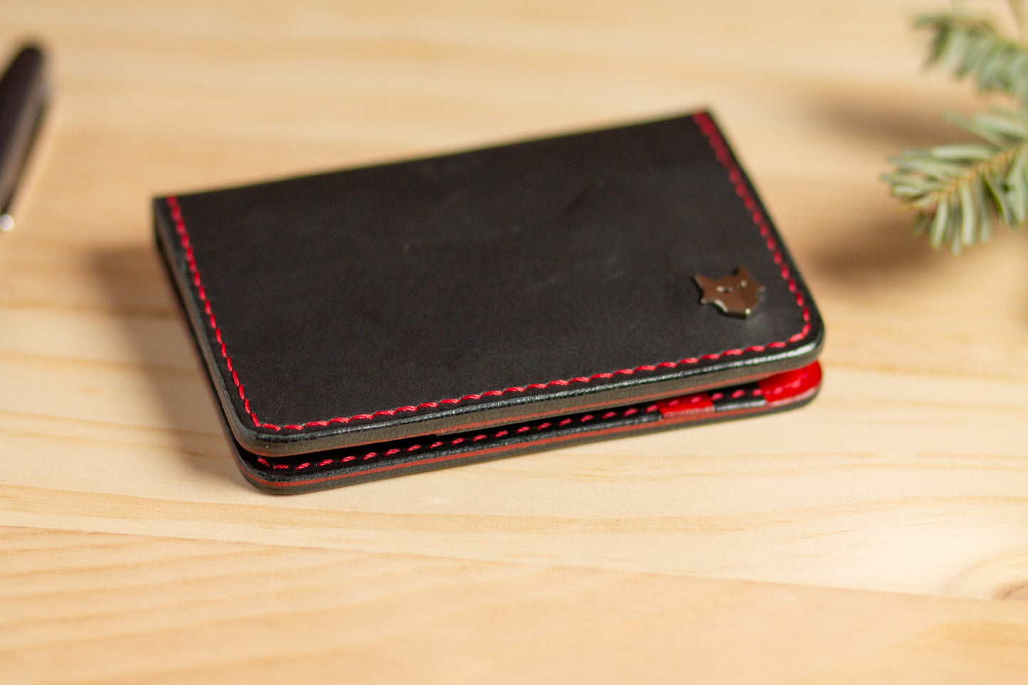 The Modern Vertical Leather Wallet