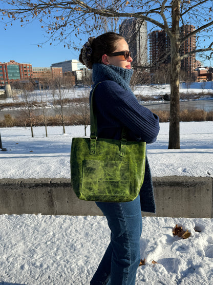 Daily Leather Tote