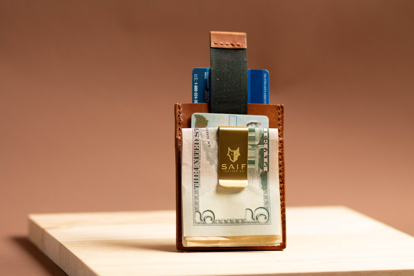 Secure Money Clip Wallet